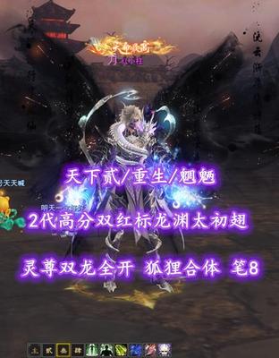 【天下贰/重生/魍魉】2代高分双红标龙渊太初翅！灵尊双龙全开！狐狸合体！笔8——红小柱