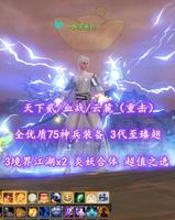 【天下贰/血战/云麓（重击）】全优质75神兵装备！3代至臻翅！3境界江湖x2！炎妖合体！超值之选——一炮泯恩仇丶