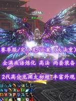 【赛季服/定八荒/云麓（大法重）】全满疾语炼化+高法！两套装备！完封+伤害防护！2代高分龙渊太初翅+神临时装等外观——游点上头乄