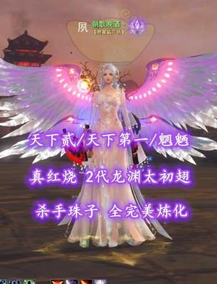 【天下贰/天下第一/魍魉】真红烧！2代龙渊太初翅！杀手珠子——朝歌晚酒丶