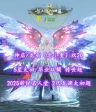 【神启/龙巫（念小重）】双20！2025新锐名人堂！2代龙渊太初翅！5星太初！毕业双镯！传世翅！4代最新神临+新青花玄素+双土豪马等——丿以安