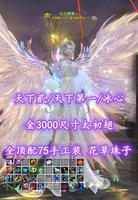 【天下贰/天下第一/冰心】金3000尺寸太初翅！全顶配75手工装！花草珠子——有个菀菀丶