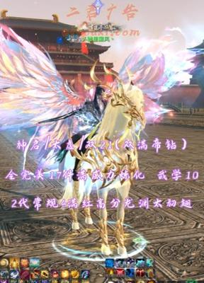 【神启/太虚（会心）】双21（双满帝钻）！全完美17件满威力炼化！孩武学10！顶级马灵化！2代常规4满红高分龙渊太初翅+5神龙+传世翅+顶奢环神等豪华外观——乄墟里藏风丶