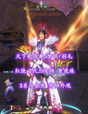 【天下贰经典/梦回/羽毛】红烧！2代三大饼！老虎珠！3系马全齐！开阳外观——捏一个橘