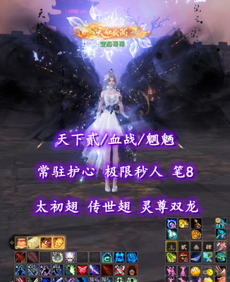 【天下贰/血战/魍魉】常驻护心！全15威力炼化！2代4金太初翅+传世翅+灵尊双龙！笔8！3境江湖——变态哥哥