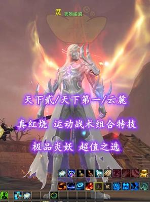 【天下贰/天下第一/云麓】真红烧！“运动战术”组合特技！极品炎妖！超值之选——雲煦昭昭