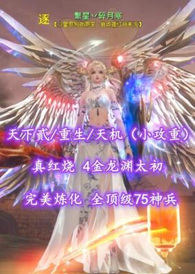 【天下贰/重生/天机（小攻重）】真红烧！4金龙渊太初！完美炼化！全顶级75神兵——不空丶