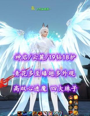 【神启/云麓（会心）】19钻18护！青花多至臻翅！高双心透魔！——乄苏麻离青丶