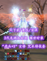 【天下贰/重生/玄溟（大攻穿重）】2代龙渊太初翅+耀世时装！“虎头+3”玄修！咒术特技套——冫漠风