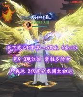 【天下贰/天下第一/荒火（会心）】笔9！3境江湖！常驻多防护！尸兵珠！2代高分龙渊太初翅+冰火黑白翅+神临时装等——乄天地亿人迷