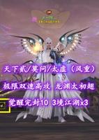 【天下贰/莫问/太虚（风重）】极限双速高攻！龙渊太初翅！觉醒完封10！3境江湖x3！梦中太虚——乄一閃灬