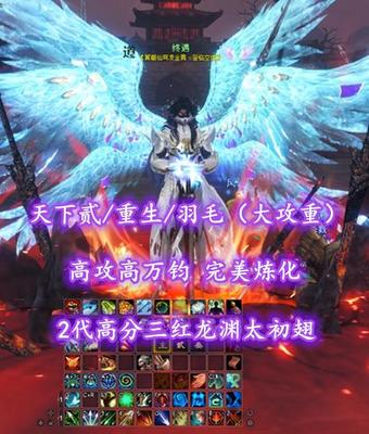 【天下贰/天下第一/羽毛（大攻重）】高攻高万钧！2代高分三红龙渊太初翅——终遇