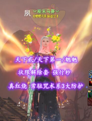 【天下贰/天下第一/魍魉】真红烧！常驻咒术系3大防护+状限解除套！强行秒！——丷斯米马赛丷