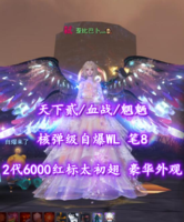 【天下贰/血战/魍魉（自爆+副本）】核弹级自爆WL！笔8！2代6000红标太初翅+豪华外观——歪比巴卜灬