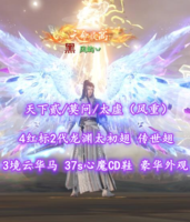 【天下贰/莫问/太虚（风重）】4红标2代龙渊太初翅+传世翅！3境云华马！37s心魔CD鞋！梦中情太虚——风屿丷